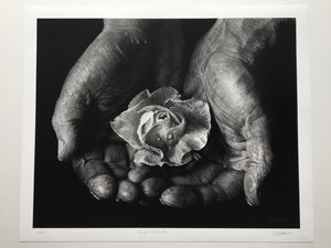 "Hands Of A Father" Print